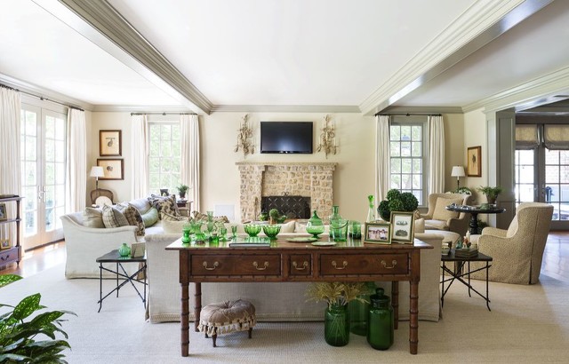 Redwood Ave Project トラディショナル ファミリールーム ワシントンd C Cg Allan Interior Architecture Design Llc Houzz ハウズ