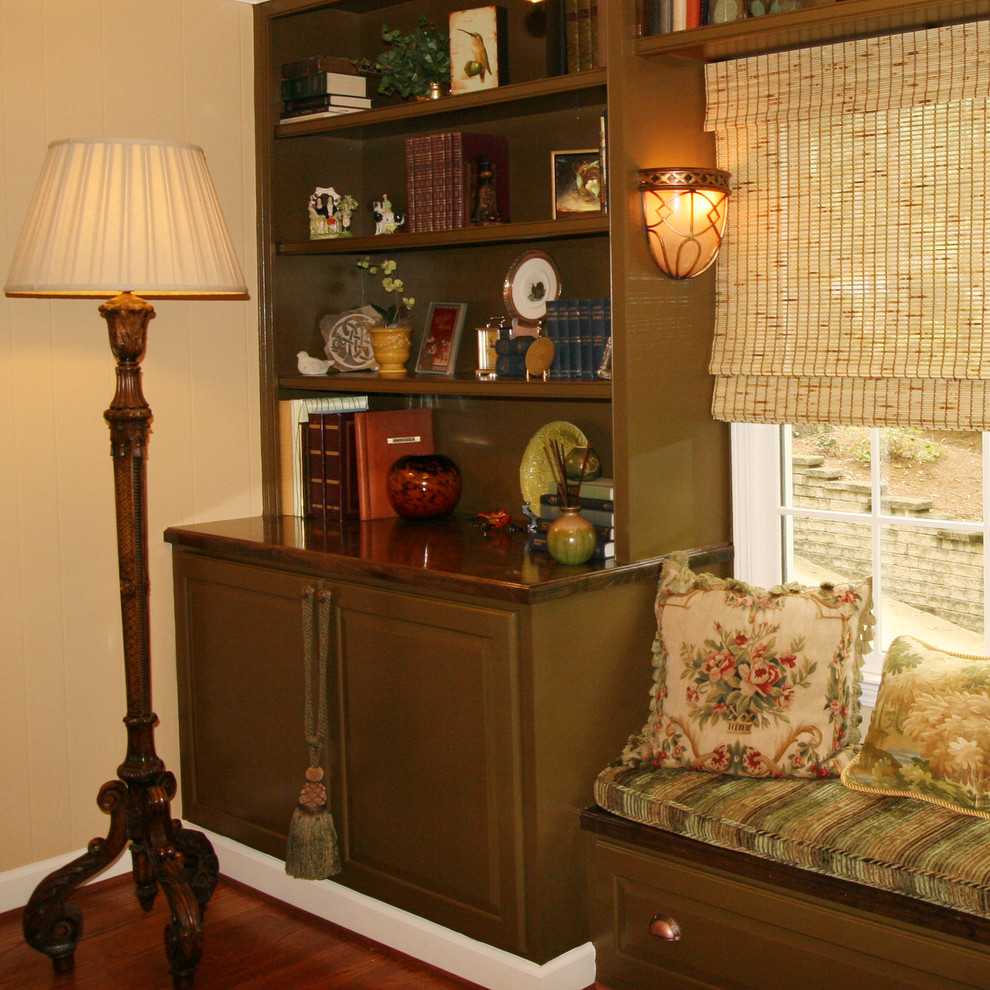 Rich Masculine Reading Room Traditional Family Room Philadelphia