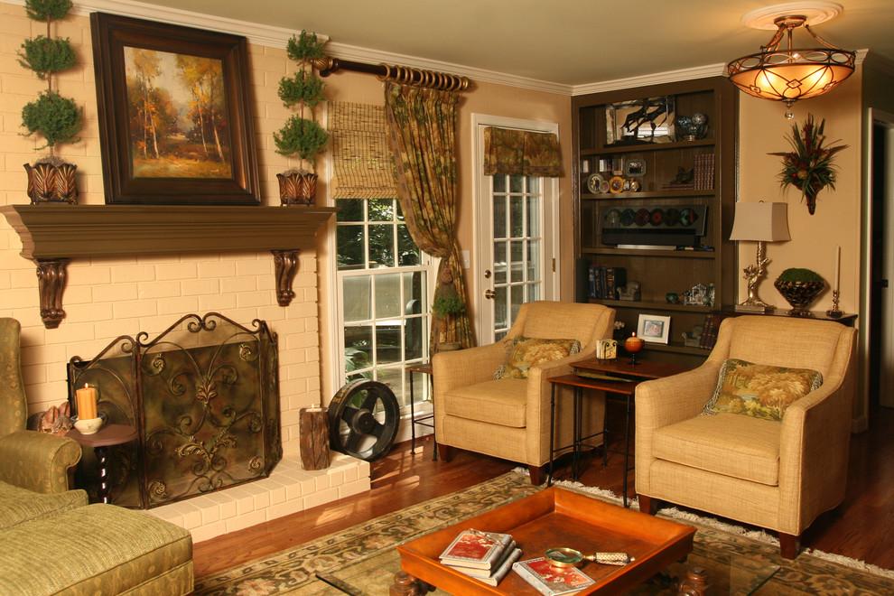 Rich Masculine Reading Room - Traditional - Family Room - Philadelphia ...