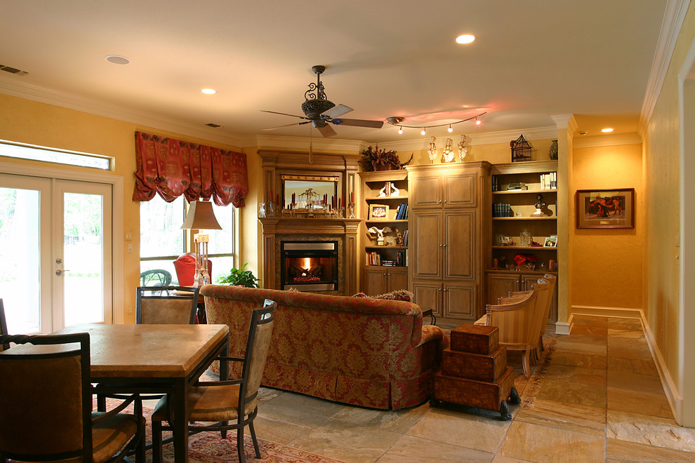 This is an example of a traditional games room in Dallas.