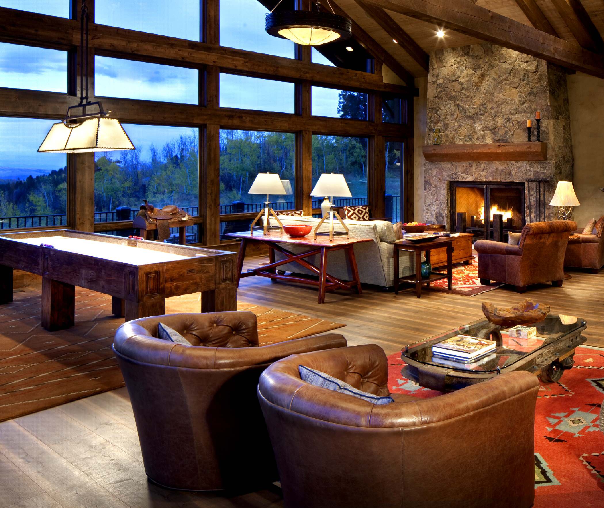Rustic Game Rooms Family