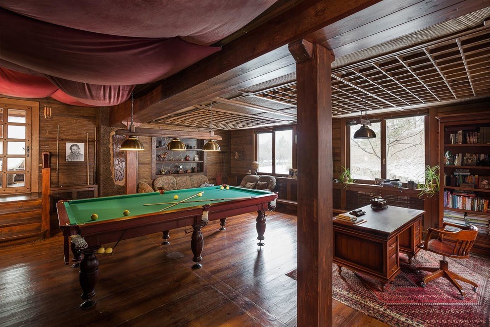 Photo of a rustic games room in London.
