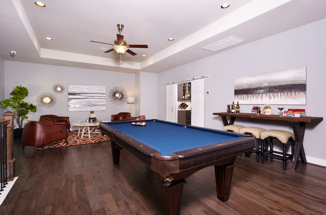 San Antonio Texas Regent Park Signature Cardinal Upstairs Game Room Games Austin By Gehan Homes Houzz Ie - Upstairs Game Room Decorating Ideas