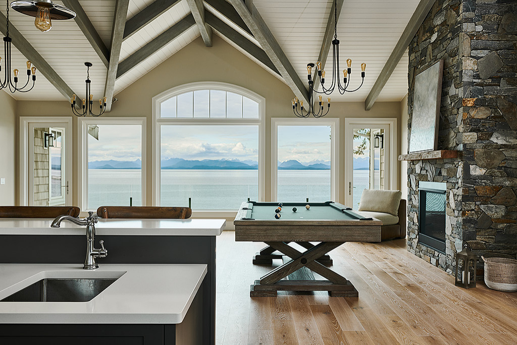 Rustic Game Room Ceiling Ideas