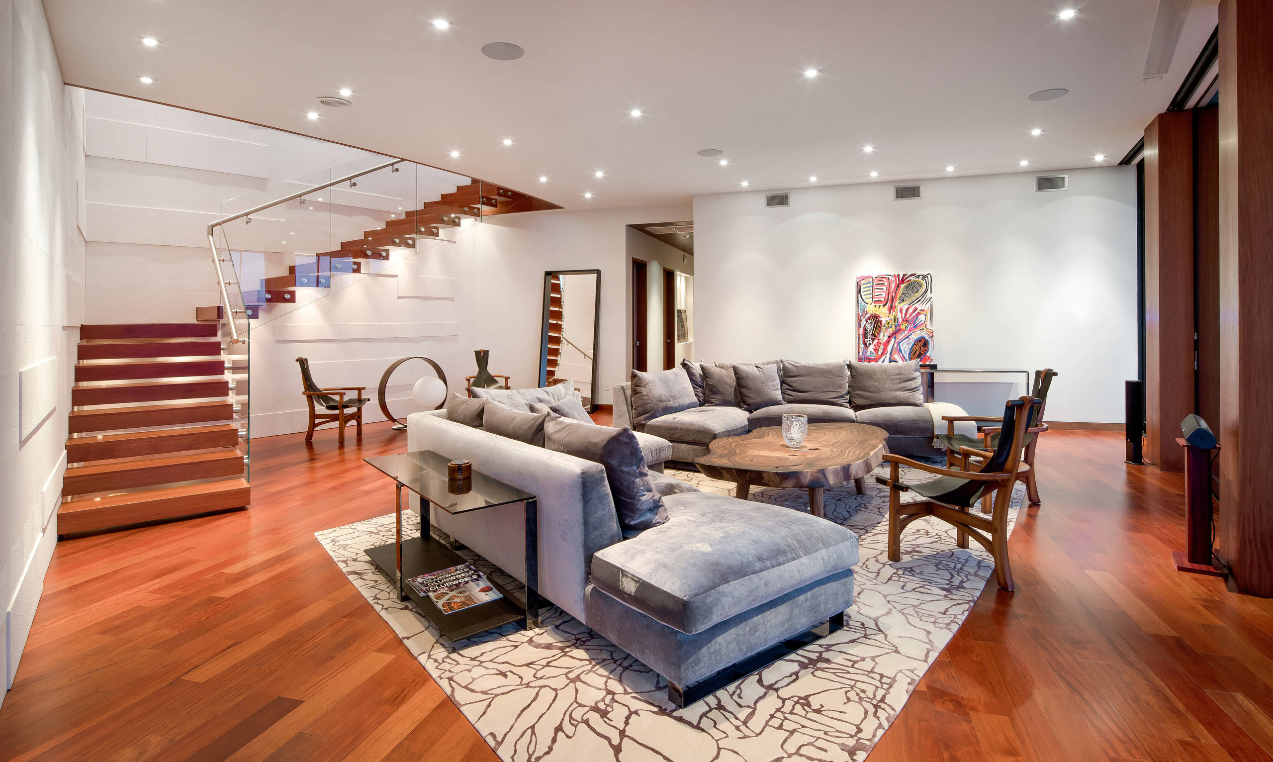 santos mahogany flooring bedroom