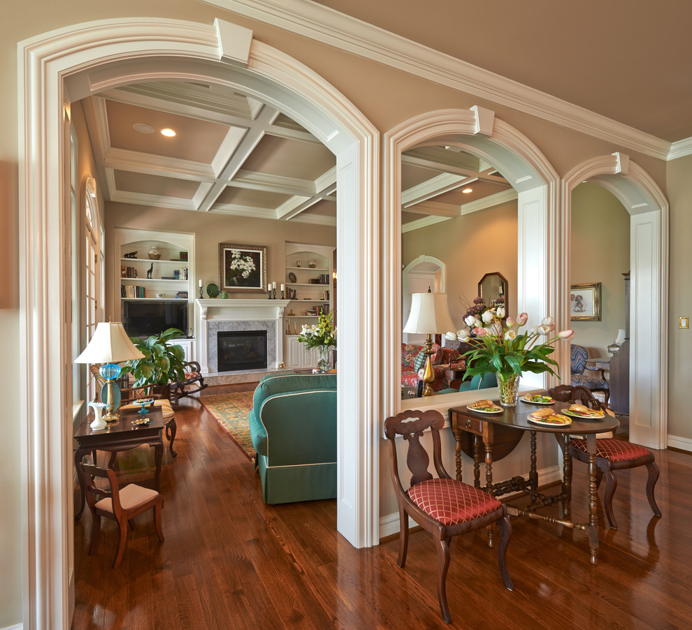 Inspiration for a timeless family room remodel in Richmond