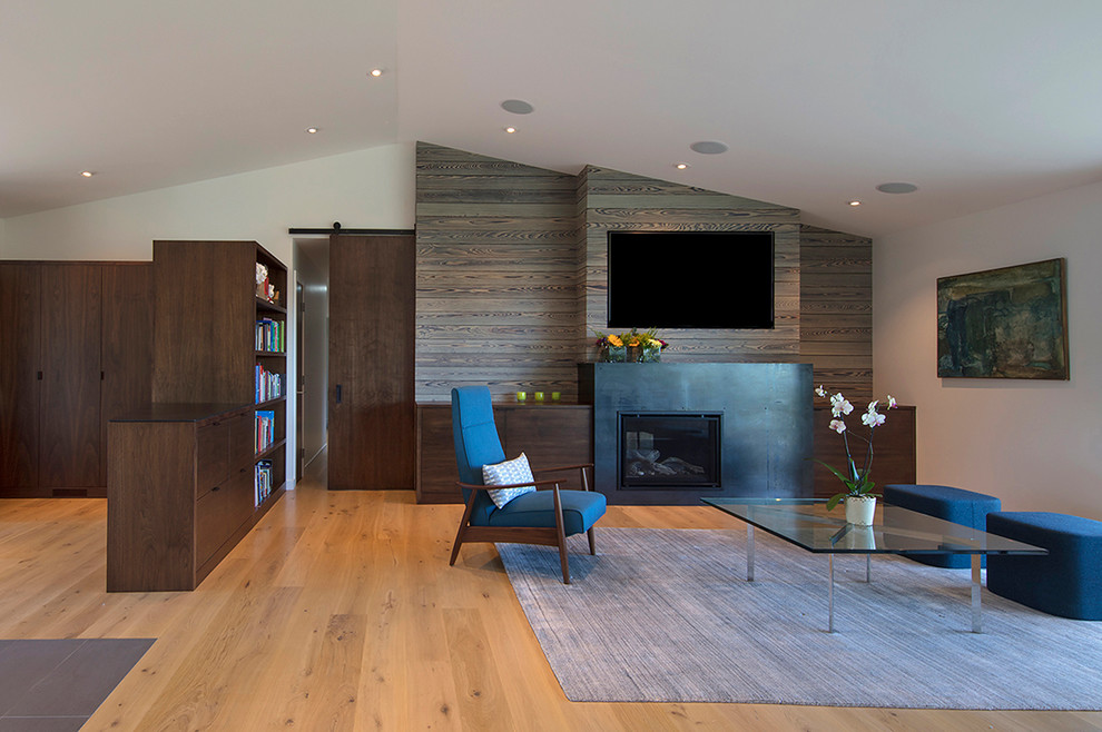 Shou Sugi Ban House Modern Games Room San Francisco by THREE