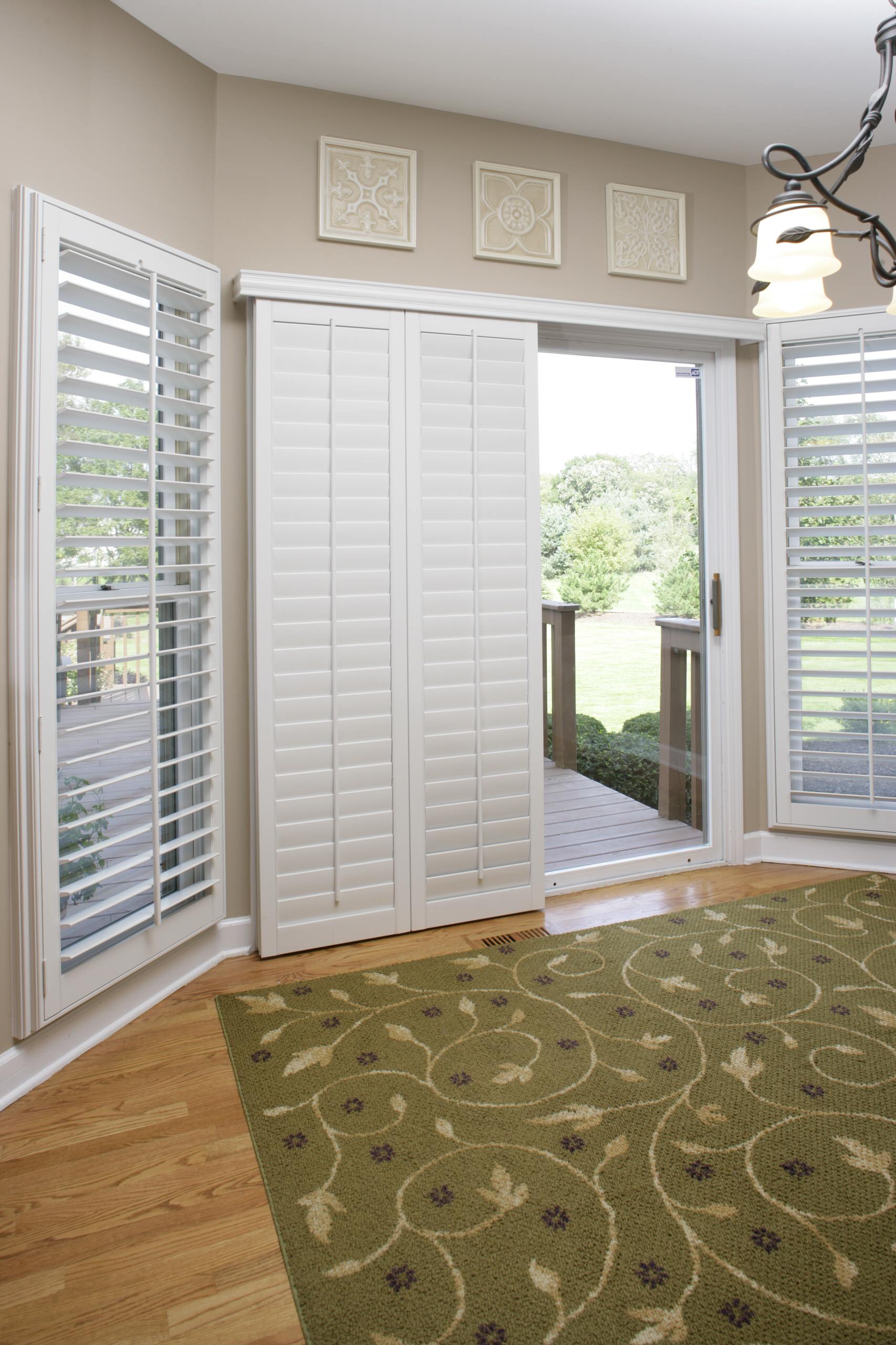 Sliding Door Shutters San Diego - San Diego Shutters - San Diego