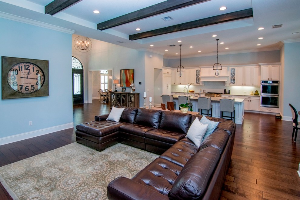 St Tropix Taralon Homes Transitional Family Room Tampa by