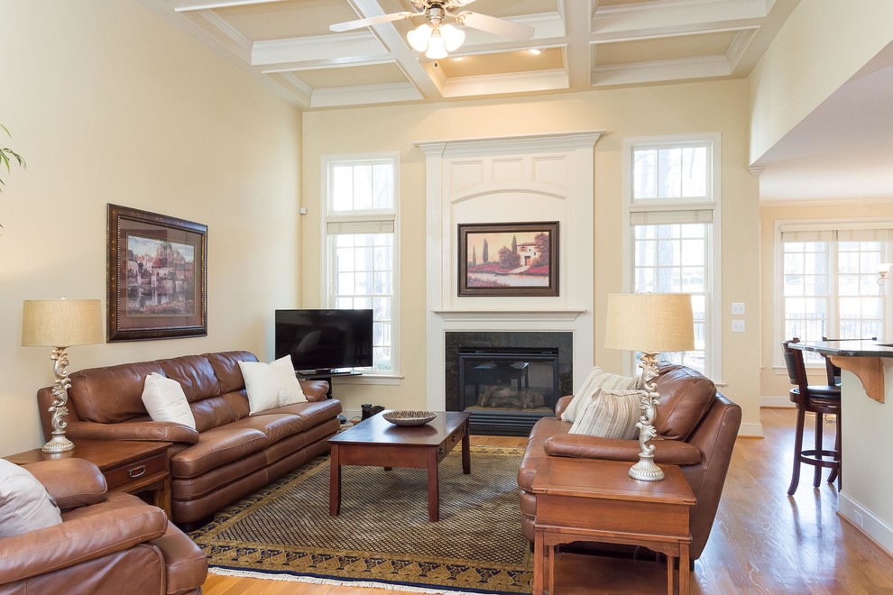 Stage Project, Raleigh NC - Transitional - Family Room - Raleigh - by ...