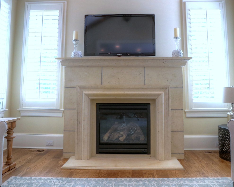 Stone Fireplace Mantels - Family Room - Other - by Architectural ...