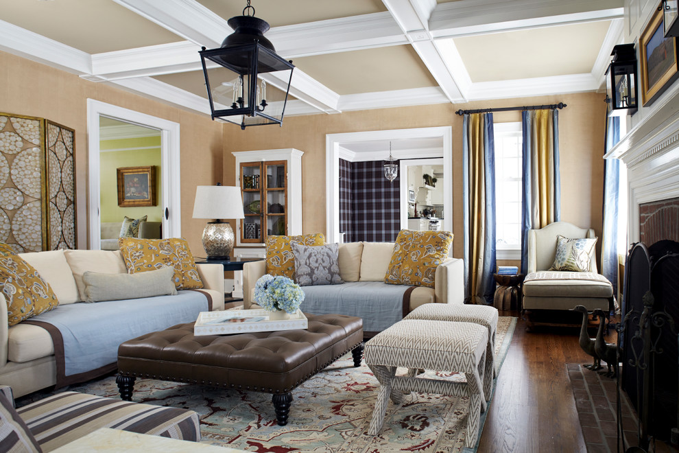 Summit Stunner - Traditional - Family Room - New York - by Jules Duffy ...