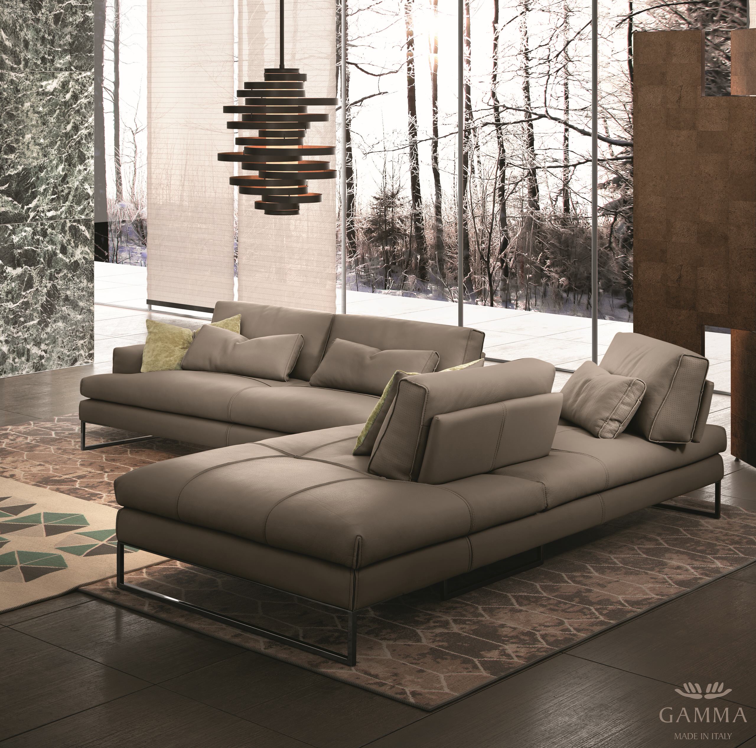 Sunset Sectional by Gamma Arredamenti - Contemporary - Family Room - DC  Metro - by RoomService 360 | Houzz