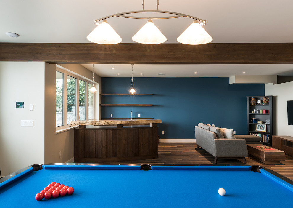 Design ideas for a contemporary games room in Other.