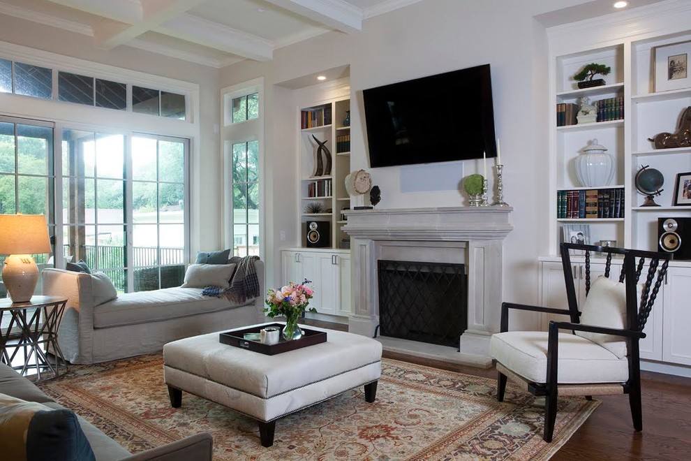 Tarrytown One Traditional Family Room Austin by Kim Ledlie