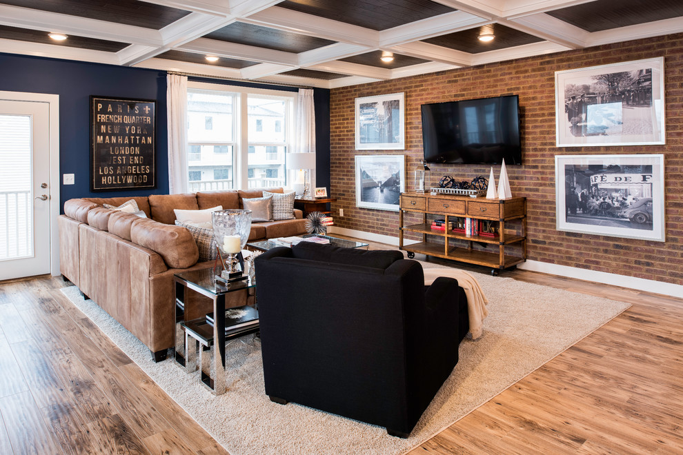 The Grosvenor at One Loudoun Family Room DC Metro by Stanley