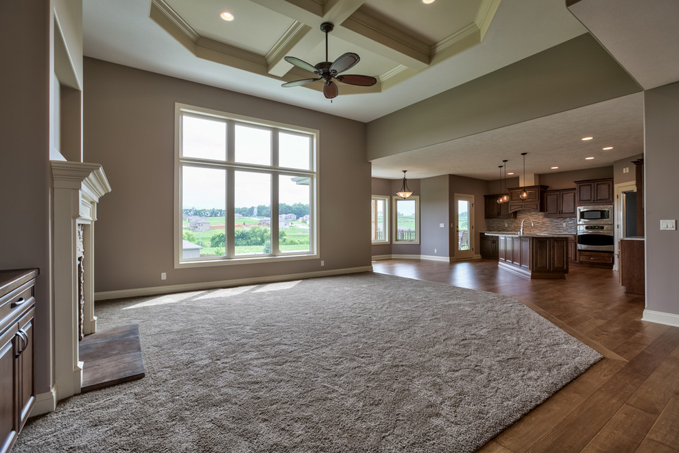 The Kensington Custom 1.5Story Plan Games Room Omaha by Landmark