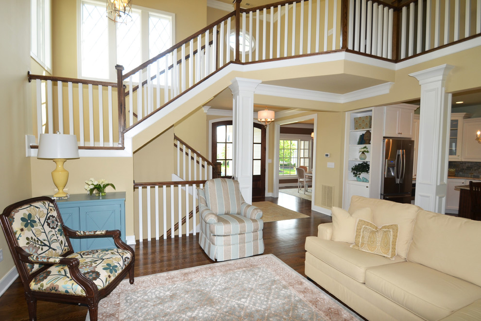 Example of a classic family room design in Louisville