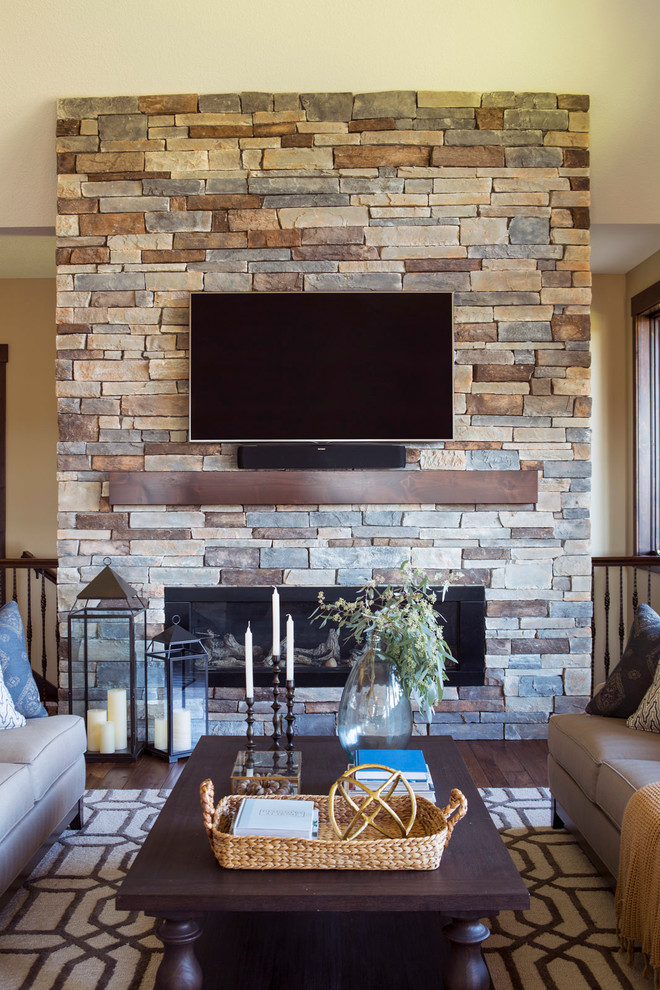 The Stewartville House Living Room Traditional Games Room