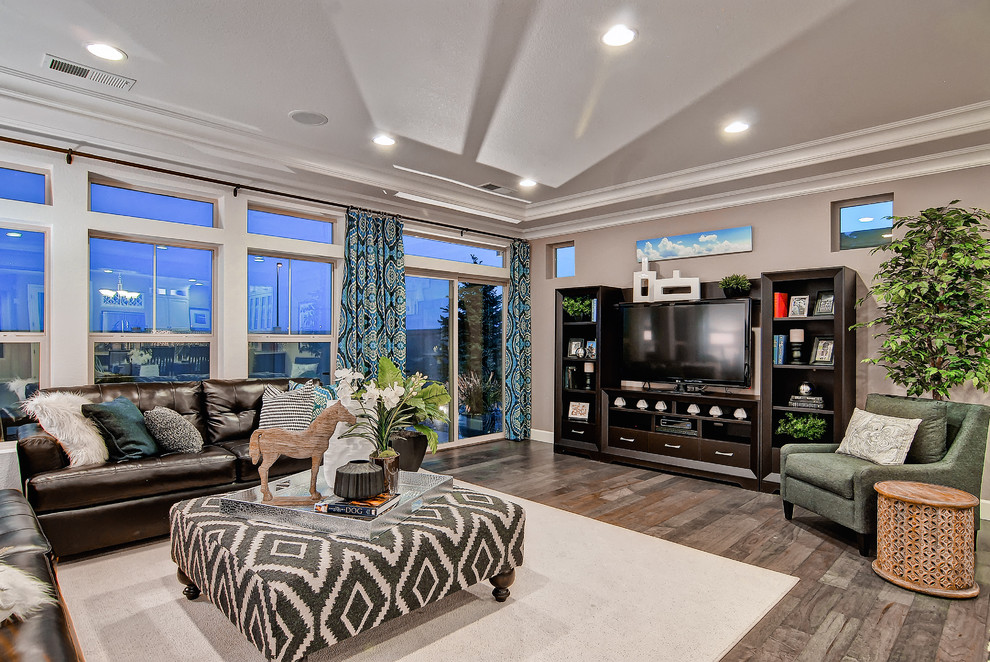 The Telluride Oakwood Homes Contemporary Family Room Denver By Oakwood Homes Houzz