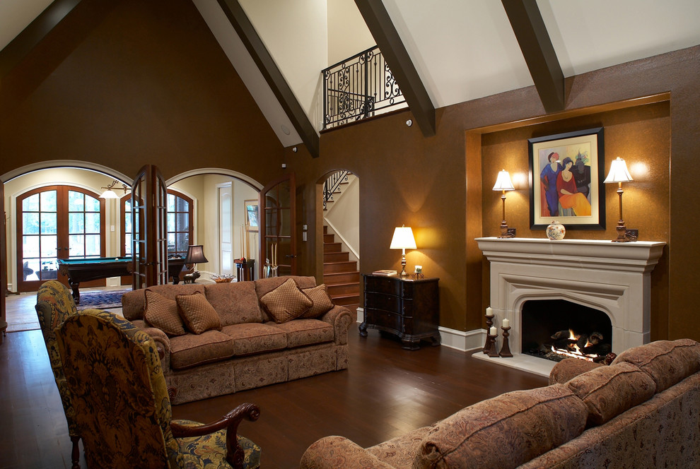 Thorntree Estate Traditional Family Room Dallas by Hamilton Group Houzz