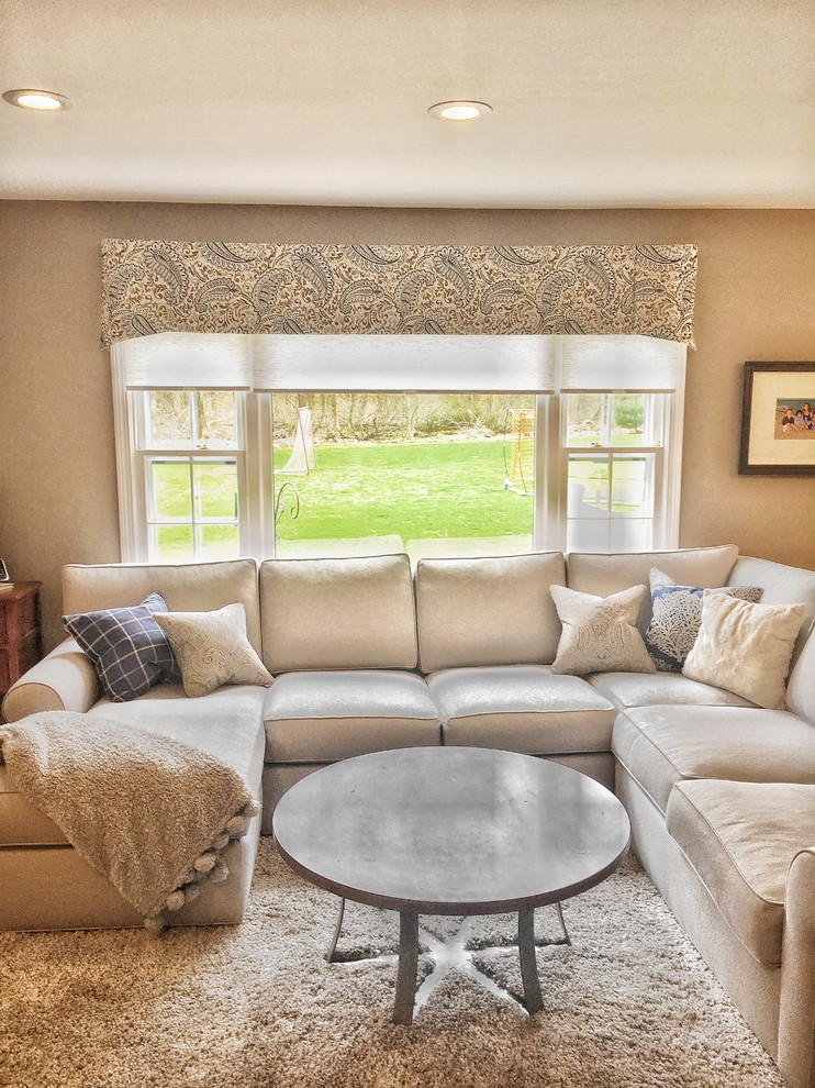 Valances & Cornices Family Room Bridgeport by Kristen Wall Houzz
