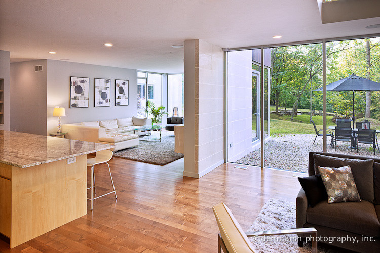 Walker Street House Modern Family Room Other by Indovina Associates Architects Houzz