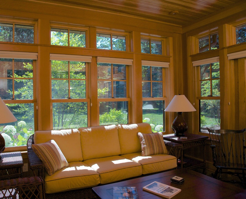 Waterfront property in Potsdam Traditional Family Room New York