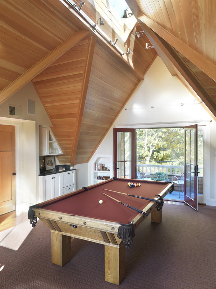 This is an example of a traditional games room in Providence.