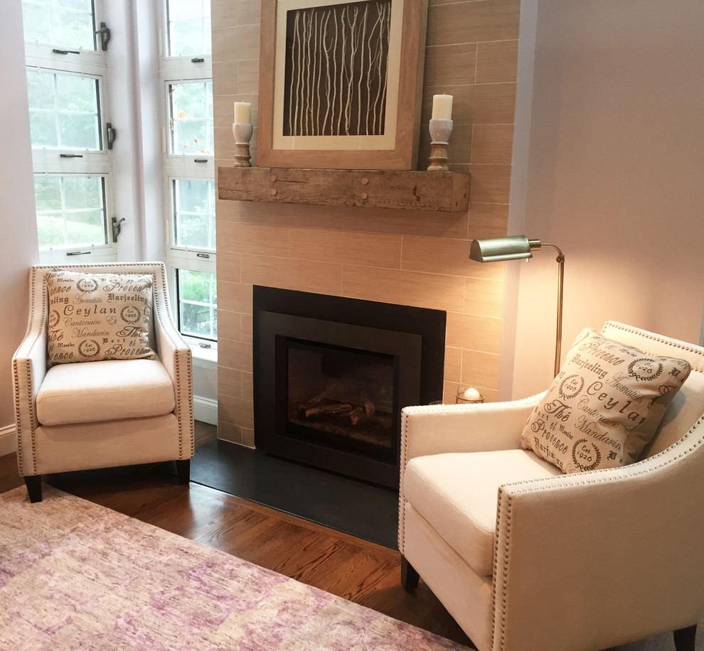 White Plains Town Home Family Room New York by Zachos Design Group Inc. Houzz