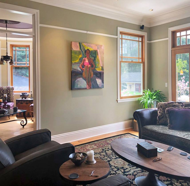 Whitney Modern Installations Craftsman Family Room San Francisco by Whitney Modern