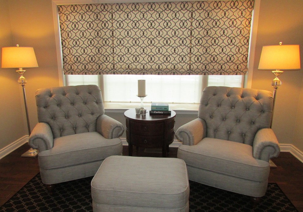 Window Treatments Traditional Family Room Philadelphia by Diane