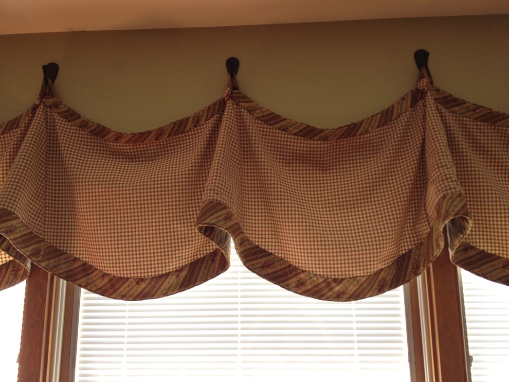 Window Treatments Traditional Games Room Chicago by Interiors 4