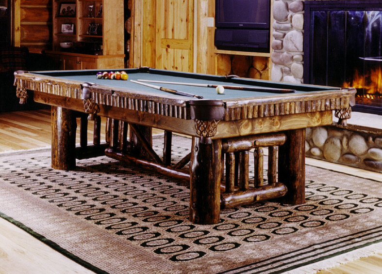 Yellowstone Collection Alpine Billiard Table Eclectic Family Room