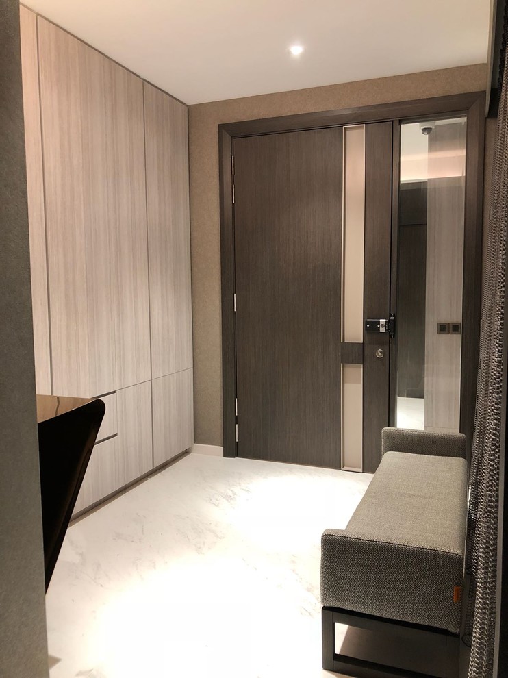 Parkway Apartments Modern Entry Singapore by Eso Torra