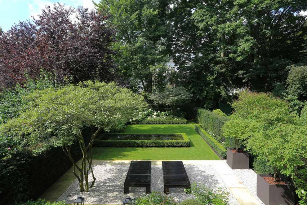 Designgärten Contemporain Jardin Dusseldorf par Gärtner von
