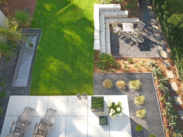 Doppelhaushälften am Hang - Modern - Garten - Sonstige - von Weber &  Partner mbB | freie Architekten BDA | Houzz