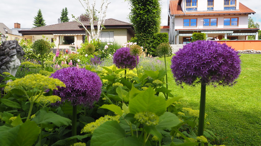 Garten mit mediterranem Flair in Lohmar Contemporain Jardin