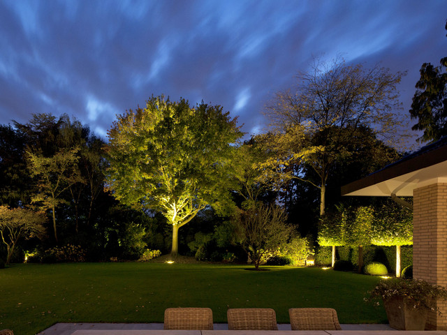 Gartenprojekte Contemporain Jardin Dusseldorf par KÖMMERLING