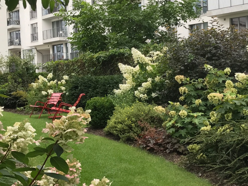 Hortensie im Eingangsbereich Landscape Berlin by Redmond Nielsen