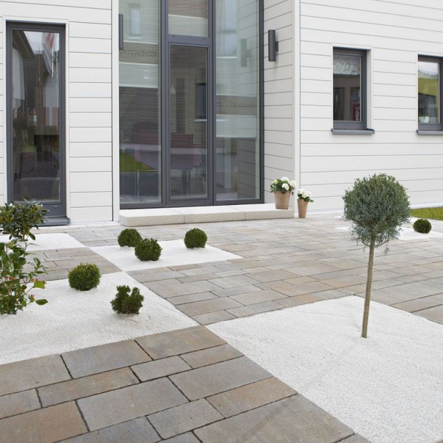 Marmorkies aus Italien Scandinave Jardin Autres périmètres par