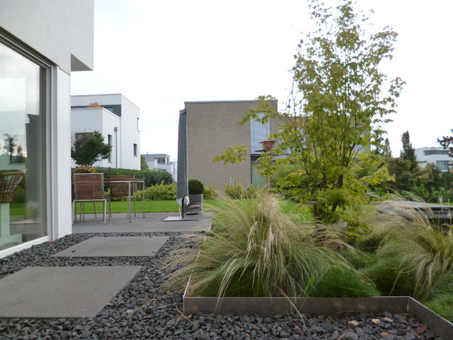 Minimalistischer Privatgarten Minimalistisch Garten Köln von