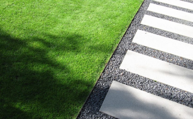 Moderner Garten "PURISTISCH Contemporain Jardin Francfort par