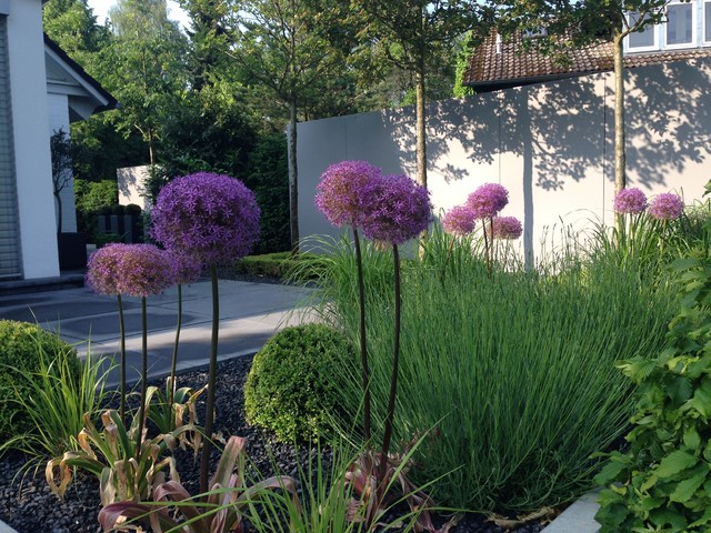 Moderner Hanggarten in Coburg Modern Garten Nürnberg von Droll