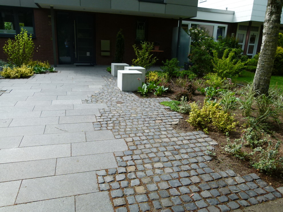 Moderner, offener Contemporain Jardin Hambourg par