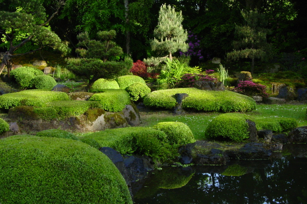 Пример оригинального дизайна: участок и сад в восточном стиле