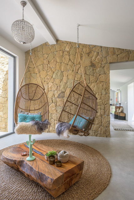Casa rústico moderno en Alhaurín - Tropical - Sunroom - Barcelona - by MIV  STUDIO | Houzz