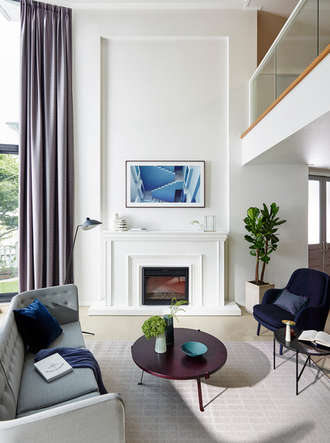 The Frame TV by Samsung - Contemporary - Living Room - New York
