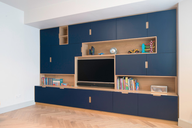 Durante ~ Preconcepción Escarpa Kids Playroom TV Wall Unit - Contemporáneo - Sala de estar - Londres - de  MW Creative Carpentry | Houzz