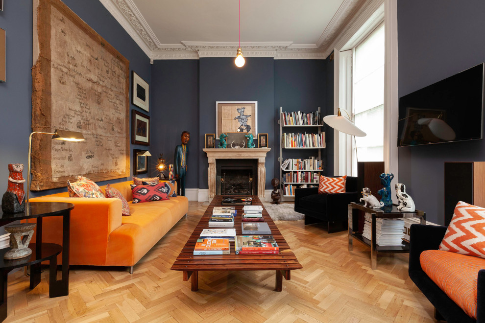 Design ideas for a bohemian games room in London.